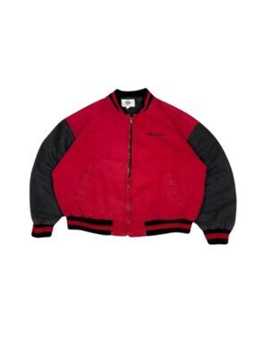 Vintage Budweiser Varsity Bomber Jacket